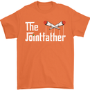 The Pot Father Funny Weed Drugs Cannabis Mens T-Shirt Cotton Gildan Orange