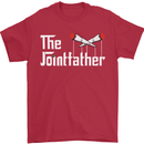 The Pot Father Funny Weed Drugs Cannabis Mens T-Shirt Cotton Gildan Red