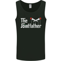 The Pot Father Funny Weed Drugs Cannabis Mens Vest Tank Top Black