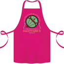 The Power of Sagittarius Woman Star Sign Cotton Apron 100% Organic Pink