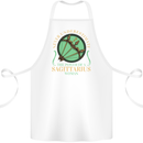 The Power of Sagittarius Woman Star Sign Cotton Apron 100% Organic White