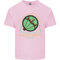 The Power of Sagittarius Woman Star Sign Kids T-Shirt Childrens Light Pink