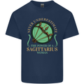 The Power of Sagittarius Woman Star Sign Kids T-Shirt Childrens Navy Blue