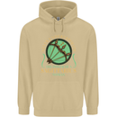 The Power of Sagittarius Woman Star Sign Mens 80% Cotton Hoodie Sand