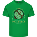 The Power of Sagittarius Woman Star Sign Mens Cotton T-Shirt Tee Top Irish Green