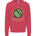 The Power of Sagittarius Woman Star Sign Mens Sweatshirt Jumper Heliconia