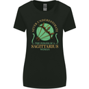 The Power of Sagittarius Woman Star Sign Womens Wider Cut T-Shirt Black