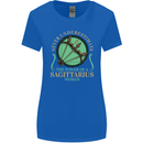 The Power of Sagittarius Woman Star Sign Womens Wider Cut T-Shirt Royal Blue