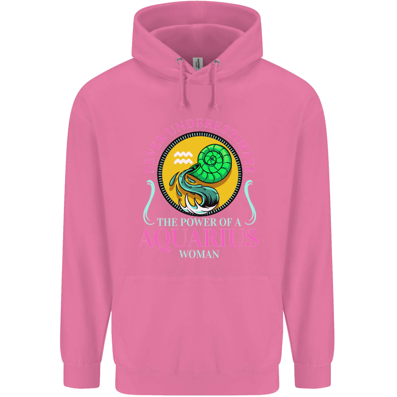 The Power of a Aquarius Woman Star Sign Childrens Kids Hoodie Azalea