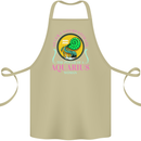 The Power of a Aquarius Woman Star Sign Cotton Apron 100% Organic Khaki