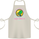 The Power of a Aquarius Woman Star Sign Cotton Apron 100% Organic Natural
