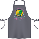 The Power of a Aquarius Woman Star Sign Cotton Apron 100% Organic Steel