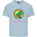 The Power of a Aquarius Woman Star Sign Kids T-Shirt Childrens Light Blue