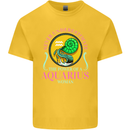 The Power of a Aquarius Woman Star Sign Kids T-Shirt Childrens Yellow