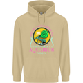 The Power of a Aquarius Woman Star Sign Mens 80% Cotton Hoodie Sand