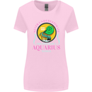 The Power of a Aquarius Woman Star Sign Womens Wider Cut T-Shirt Light Pink