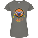 The Power of a Aries Woman Star Sign Womens Petite Cut T-Shirt Charcoal