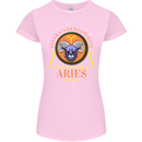 The Power of a Aries Woman Star Sign Womens Petite Cut T-Shirt Light Pink