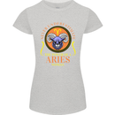 The Power of a Aries Woman Star Sign Womens Petite Cut T-Shirt Sports Grey