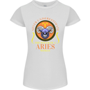 The Power of a Aries Woman Star Sign Womens Petite Cut T-Shirt White