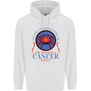 The Power of a Cancer Woman Star Sign Childrens Kids Hoodie White