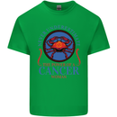 The Power of a Cancer Woman Star Sign Kids T-Shirt Childrens Irish Green