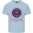 The Power of a Cancer Woman Star Sign Kids T-Shirt Childrens Light Blue