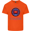 The Power of a Cancer Woman Star Sign Kids T-Shirt Childrens Orange
