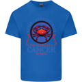 The Power of a Cancer Woman Star Sign Kids T-Shirt Childrens Royal Blue