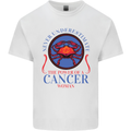 The Power of a Cancer Woman Star Sign Kids T-Shirt Childrens White