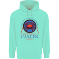 The Power of a Cancer Woman Star Sign Mens 80% Cotton Hoodie Peppermint