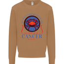 The Power of a Cancer Woman Star Sign Mens Sweatshirt Jumper Caramel Latte