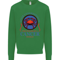 The Power of a Cancer Woman Star Sign Mens Sweatshirt Jumper Irish Green
