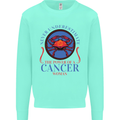 The Power of a Cancer Woman Star Sign Mens Sweatshirt Jumper Peppermint