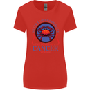 The Power of a Cancer Woman Star Sign Womens Wider Cut T-Shirt Red