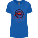 The Power of a Cancer Woman Star Sign Womens Wider Cut T-Shirt Royal Blue
