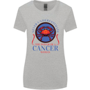 The Power of a Cancer Woman Star Sign Womens Wider Cut T-Shirt Sports Grey