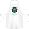 The Power of a Capricorn Woman Star Sign Cotton Apron 100% Organic White