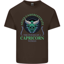The Power of a Capricorn Woman Star Sign Kids T-Shirt Childrens Chocolate