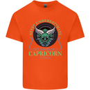 The Power of a Capricorn Woman Star Sign Kids T-Shirt Childrens Orange