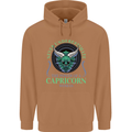The Power of a Capricorn Woman Star Sign Mens 80% Cotton Hoodie Caramel Latte