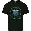 The Power of a Capricorn Woman Star Sign Mens Cotton T-Shirt Tee Top Black