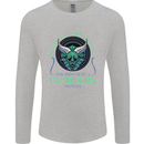 The Power of a Capricorn Woman Star Sign Mens Long Sleeve T-Shirt Sports Grey