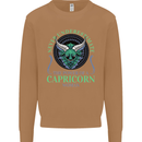 The Power of a Capricorn Woman Star Sign Mens Sweatshirt Jumper Caramel Latte