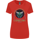 The Power of a Capricorn Woman Star Sign Womens Wider Cut T-Shirt Red