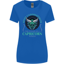 The Power of a Capricorn Woman Star Sign Womens Wider Cut T-Shirt Royal Blue