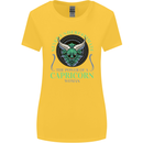 The Power of a Capricorn Woman Star Sign Womens Wider Cut T-Shirt Yellow