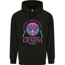 The Power of a Gemini Woman Star Sign Childrens Kids Hoodie Black