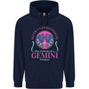 The Power of a Gemini Woman Star Sign Childrens Kids Hoodie Navy Blue