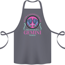 The Power of a Gemini Woman Star Sign Cotton Apron 100% Organic Steel
